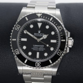 Rolex Submariner No Date Ref 124060 Steel Black Dial